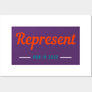 REPRESENT IN 2020 Posters and Art